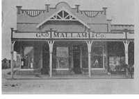 pic of the original Mallam's store